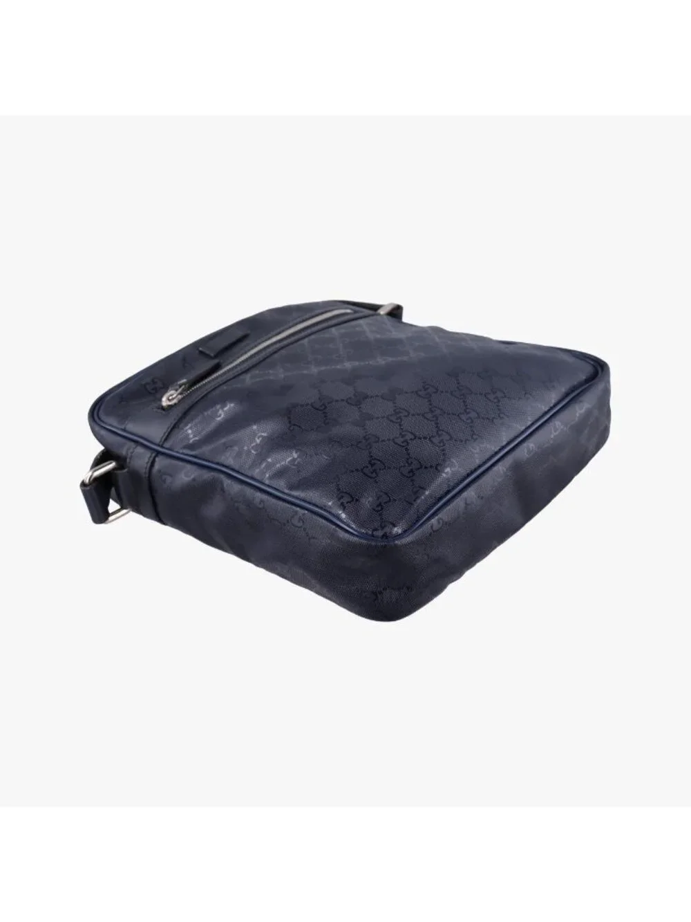 Gucci GG Supreme Messenger Navy Canvas
